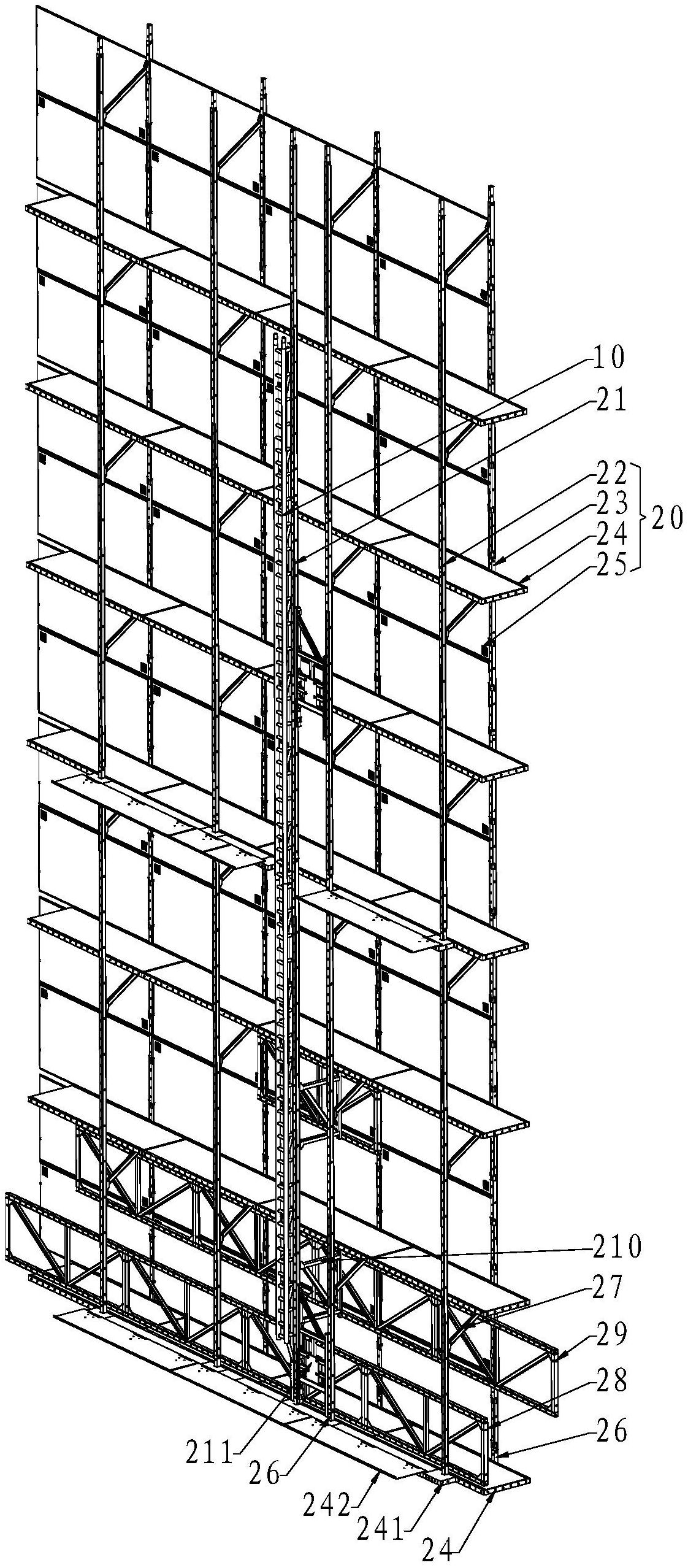 附著式升降腳手架 安全高效的現代建筑施工利器